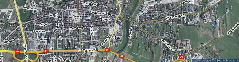 Zdjęcie satelitarne Studzienna ul.